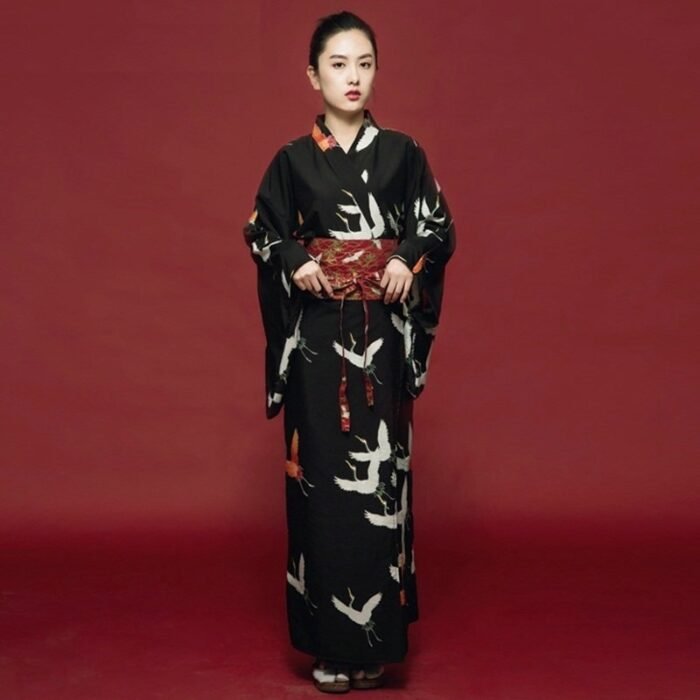 Kimono Japonais Noir