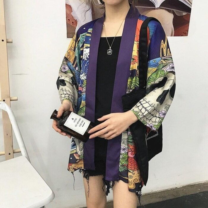 kimono Tête de Mort