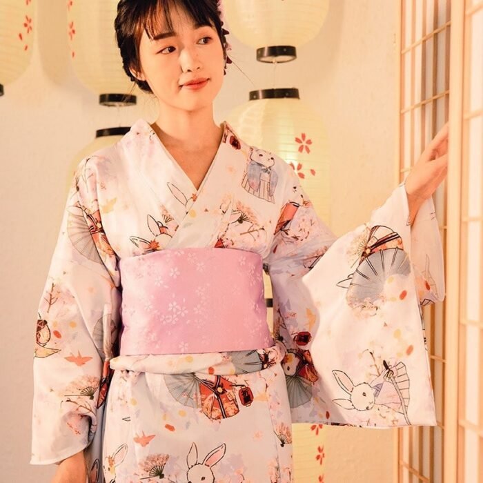 kimono femme Japonais kawaii