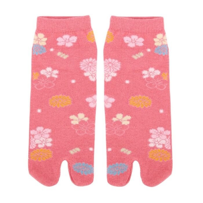 Chaussettes Tabi Femme Rose