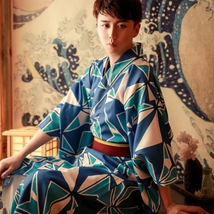 Kimono Japonais Homme Moderne